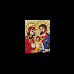Mosaic : Sacra Famiglia 20×26